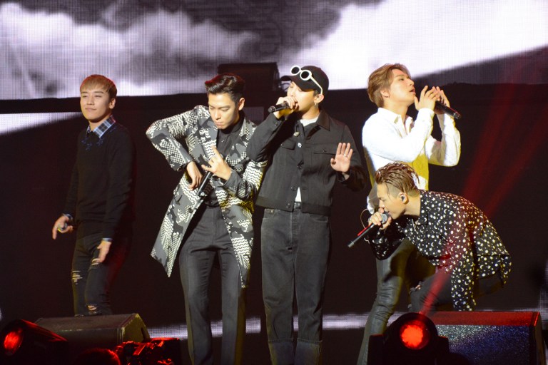 Big Bang performs in Dalian (Credit: Imaginechina)